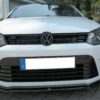 Maxton Frontsplitter til Polo 6R/6C WRC  Blank Sort - Image 2