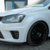 Maxton Frontsplitter til Polo 6R/6C WRC  Blank Sort - Image 4