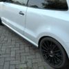 Maxton Sideskørter til Polo 6R/6C WRC  Blank Sort - Image 3