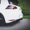 Maxton Diffuser til Golf/Jetta MK7 GTI Clubsport  Blank Sort - Image 2