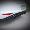 Maxton Diffuser til Golf/Jetta MK7 GTI Clubsport  Blank Sort - Image 3