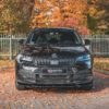 Maxton Frontsplitter til Karoq NU7 Sportline non-facelift  Blank Sort - Image 2
