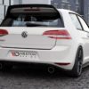 Maxton Spoiler forlænger til Golf/Jetta MK7 GTI Clubsport  Blank Sort - Billede 3