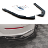 Maxton Bag diffuser splitter til Arteon 3H R-Line  Blank Sort
