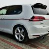 Maxton Spoiler forlænger til Golf/Jetta MK7 Golf 7 / 7 Facelift R / R-Line / GTI   Blank Sort - Image 4