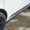 Maxton Sideskørter til Transporter T6 Standard  Blank Sort - Image 3