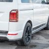 Maxton Sideskørter til Transporter T6 Standard  Blank Sort - Image 5