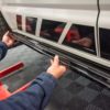 Maxton Sideskørter til Transporter T6 Standard  Blank Sort - Image 14