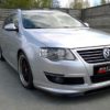 Maxton Frontsplitter til Passat B6 R-Line  Blank Sort