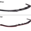Maxton Frontsplitter til Passat B6 Votex  Blank Sort - Image 2