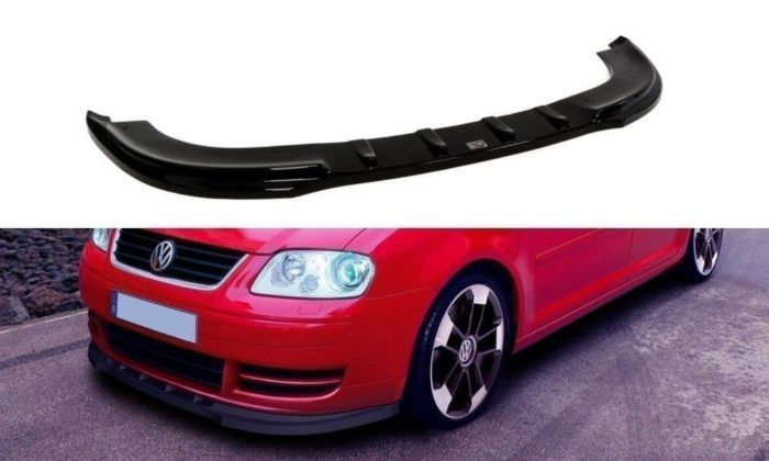 Maxton Frontsplitter til Touran 1T Standard  Blank Sort