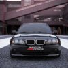 Maxton Frontsplitter til 3-Serie E46 M-pakke facelift  Blank Sort - Image 2