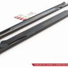 Maxton Sideskørter til AMG GT X290/C190/R190 AMG GT  Blank Sort - Image 3
