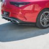 Maxton Bag diffuser splitter til CLA-Klasse C118/X118 AMG-Line  Blank Sort - Image 4