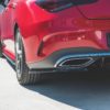 Maxton Bag diffuser splitter til CLA-Klasse C118/X118 AMG-Line  Blank Sort - Image 6