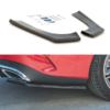 Maxton Bag diffuser splitter til CLA-Klasse C118/X118 AMG-Line  Blank Sort