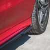 Maxton Sideskørter til CLA-Klasse C118/X118 AMG Line  Blank Sort - Image 2
