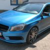 Maxton Sideskørter til A-Klasse W176 AMG-Line non-facelift  Blank Sort - Image 3