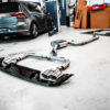 Milltek Sport 3" "R" Style Catback inkl. OE R Diffuser  til Golf 7 R-line Non-Facelift - Image 3