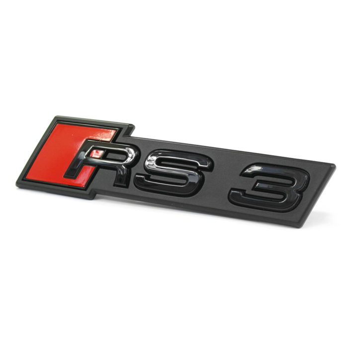 SP - Sorte logoer til Audi A1 GB Logo Bagpå