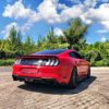 Maxton Bag diffuser splitter til Mustang Mk6 Facelift  Blank Sort - Image 2