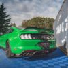 Maxton Bag diffuser splitter til Mustang Mk6 GT facelift Med flaps Blank Sort - Image 4