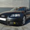 Maxton Frontsplitter til A3 8P S-Line Non-facelift  Blank Sort - Image 2