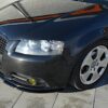 Maxton Frontsplitter til A3 8P S-Line Non-facelift  Blank Sort - Image 3