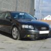Maxton Frontsplitter til A3 8P S-Line Non-facelift  Blank Sort - Image 4