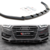 Maxton Frontsplitter til A3 8V Standard  Blank Sort
