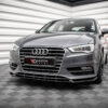 Maxton Frontsplitter til A3 8V Standard  Blank Sort - Image 4