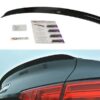 Maxton Spoiler forlænger til A4 B9 S-Line  Blank Sort