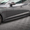 Maxton Sideskørter til   S5 / S-Line SB  Blank Sort - Image 3