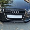 Maxton Frontsplitter til  8T S5 / S-Line  Blank Sort - Image 2