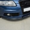 Maxton Frontsplitter til A6 4F S-Line  Blank Sort - Image 5
