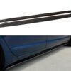 Maxton Sideskørter til A6 4F S-Line  Blank Sort - Image 4