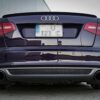 Maxton Spoiler forlænger til A6 4F S-Line Facelift  Blank Sort - Image 6