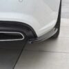 Maxton Bag diffuser splitter til   S6 / S-Line facelift  Blank Sort - Image 2