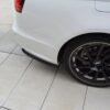 Maxton Bag diffuser splitter til   S6 / S-Line facelift  Blank Sort - Image 3