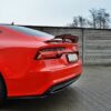 Maxton Bag diffuser splitter til A7 4G FL S-Line  Blank Sort - Image 3