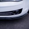 Maxton Frontsplitter til A8 4H   Blank Sort - Image 3