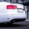Maxton Bag diffuser splitter til A8 4H   Blank Sort - Image 2