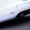 Maxton Bag diffuser splitter til A8 4H   Blank Sort - Image 3