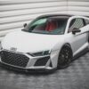 Maxton Frontsplitter til R8 4S R8 Facelift  Blank Sort - Image 2