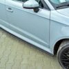 Maxton Sideskørter til RS3 8V   Blank Sort - Image 3