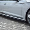Maxton Sideskørter til RS5 F5 RS5  Blank Sort - Image 2