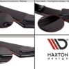 Maxton Frontsplitter til   S3  Blank Sort - Image 7