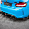 Maxton Racing Center diffuser til 2-Serie F87 M2 Til diffuser: BM-2-87-M-RS1 Mat Sort - Image 2