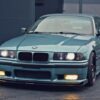 Maxton Front racing splitter til 3-Serie E36 M3 E36  Mat Sort - Image 4