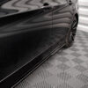 Maxton Sideskørt til 3-Serie E90-E93 Standard non-facelift  Blank Sort - Image 2